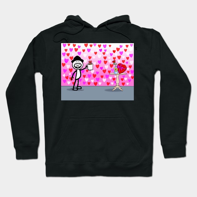 Valentine’s Day Hoodie by GDGCreations